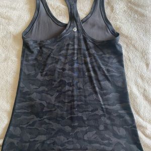 Lulu Lemon Camo Tank - WORN ONCE! Size 8